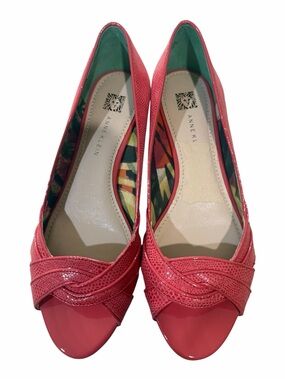 Anne Klein Women’s AK Bitty Red/Red wedge shoes